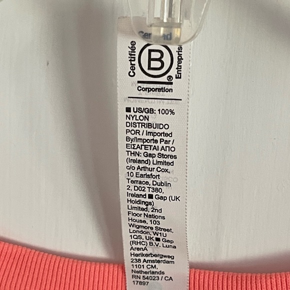 Athleta Momentum Tee in Coral, Size XL EUC, Seamless - Picture 7 of 8